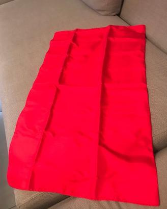 foulard bandana rosso  amas nuova con confezione