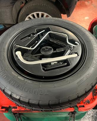 Ruotino di scorta per fiat panda, 500 e lancia y