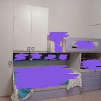 cameretta a ponte con tre posti letto