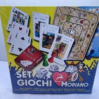 Set 6 giochi da tavolo Modiano nuovo 