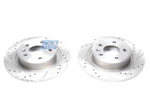 DISCHI FRENO FORATI E SCANALATI PER LAND ROVER