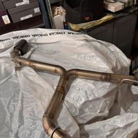 Scarico auto DBR sdoppiato