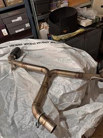 Scarico auto DBR sdoppiato