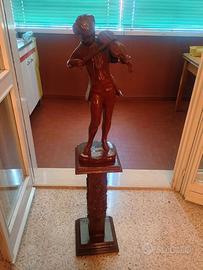 Statua in legno Mozart