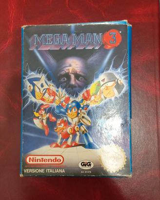 Mega Man 3 Nintendo nes versione Italiana 