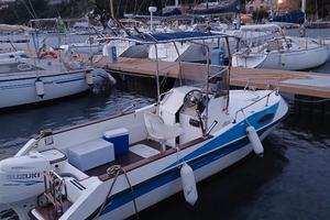 barca semi cabinato 5.80