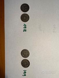 Moneta 20 centesimi Vittorio Emanuele III Esagono