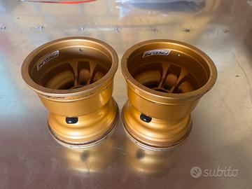 Cerchi kart antetiori in magnesio