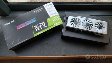 NVIDIA RTX 3080 Gigabyte Vision OC Bianca