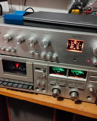 amplificatore Amptek as 4000,piastra Teac a1Sincro