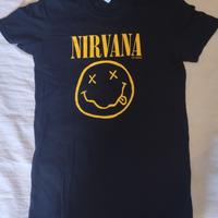Maglietta Nirvana taglia s unisex