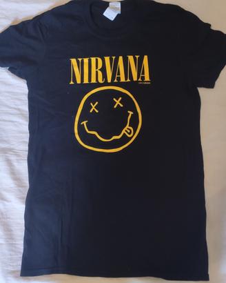 Maglietta Nirvana taglia s unisex