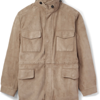 LORO PIANA Traveller Suede Giacca nuova 48