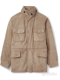 LORO PIANA Traveller Suede Giacca nuova 48