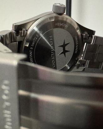 Hamilton khaki field mechanical 38 Blu
