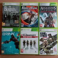 Lotto 6 giochi xbox360