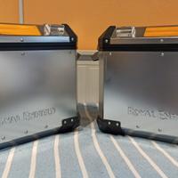 Coppia valigie laterali originali Royal Enfield