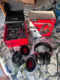 Cuffie da gaming hyperx cloud2 7.1 pc/ps4-ps5 jack