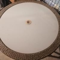 Perfetto set da giardino in rattan come nuovo 