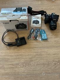 Fotocamera Reflex Canon 600D