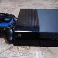playstation 4 500gb + 4 Joysticks + alimentazione