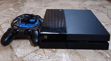 playstation 4 500gb + 4 Joysticks + alimentazione