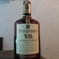 Whisky Canadese Seagrams vintage del 1973