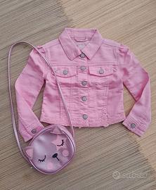 Patrizia Pepe Giubbino di jeans bambina tg Xs 