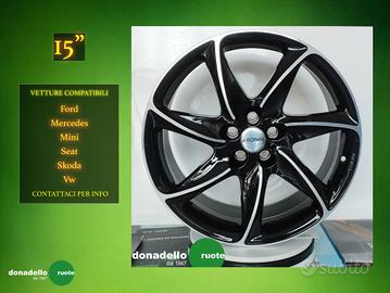 Cerchi in Lega 15" Mini, Vw e altri