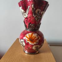 vado vintage in ceramica con finiture metalliche