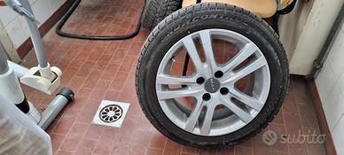 185/55R15 invernali M+S cerchi lega MAK Fiat 500