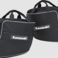 2 gomme, cupolino e borse interne Kawasaki