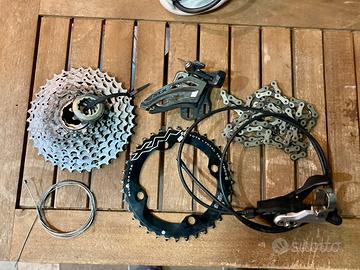 Gruppo Shimano xt- slx