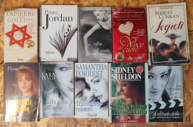 10 libri vari di narrativa 