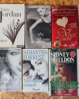 10 libri vari di narrativa 