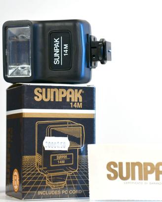 Flash sunpak NUOVO
