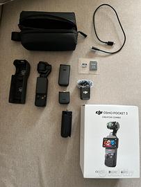 DJI Osmo Pocket 3 Creator Combo + SD Lexar 128gb