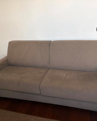 Divano letto con materasso in memory