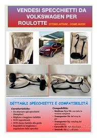 Volkswagen Specchietti aggiuntivi roulotte
