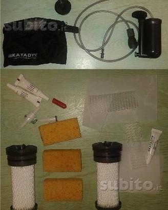 FILTRO KATADYN HIKER PRO WATER FILTER + 2 ricambi