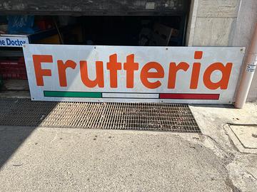 Insegna frutteria