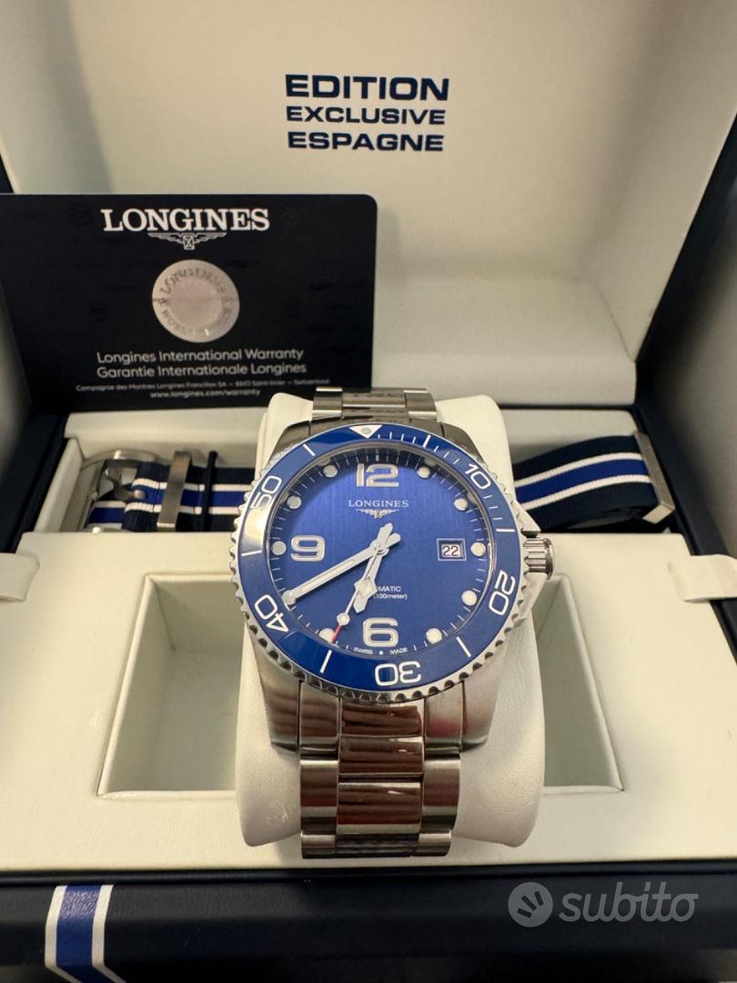 Longines Hydroconquest 41mm Abbigliamento e Accessori In vendita