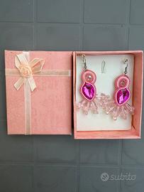 Orecchini Soutache realizzati a mano