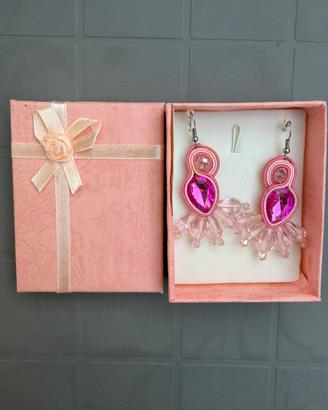 Orecchini Soutache realizzati a mano