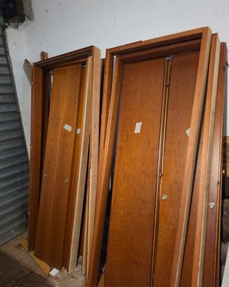 lotto 4 porte a libro in legno massello