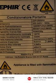 Condizionatore portatile Zephir 12000 BTU