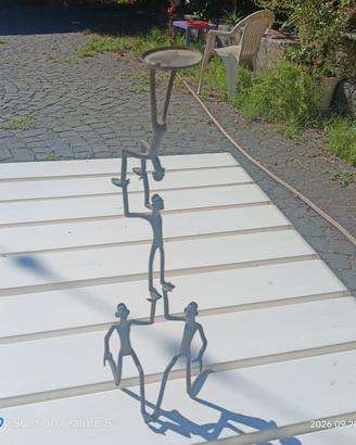 scultura africana bronzo 