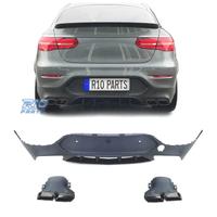 DIFUSORE MERCEDES GLC C253 COUPE 16-19 LOOK GLC63 
