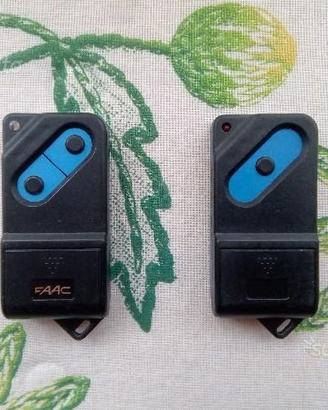 Telecomando FAAC 1o2 pulsanti TM1868DS e TM2433Dpr