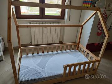 Lettino Montessori 70x140 + Materasso